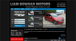 Desktop Screenshot of liambowhanmotors.ie
