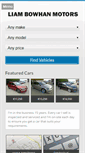 Mobile Screenshot of liambowhanmotors.ie